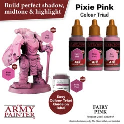 The Army Painter Warpaints Air: Fairy Pink (AW3447) -Gnomish Bazaar AW3447 FairyPink Imgnr.3copy