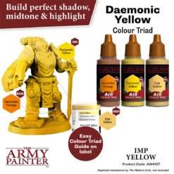 The Army Painter Warpaints Air: Imp Yellow (AW4107) -Gnomish Bazaar AW4107 ImpYellow Imgnr.3copy