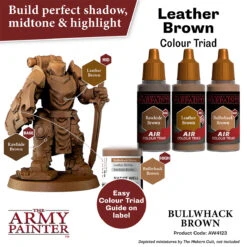 The Army Painter Warpaints Air: Bullwhack Brown (AW4123) -Gnomish Bazaar AW4123 BullwhackBrown Imgnr.3copy