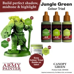 The Army Painter Warpaints Air: Canopy Green (AW4433) -Gnomish Bazaar AW4433 CanopyGreen Imgnr.3copy