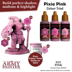 The Army Painter Warpaints Air: Fey Pink (AW4447) 2 The Army Painter Warpaints Air: Fey Pink (AW4447) -Gnomish Bazaar AW4447 FeyPink Imgnr.3copy