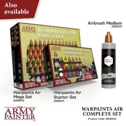 The Army Painter: Warpaints Air Complete Set (AW8003) -Gnomish Bazaar AW8003WarpaintsAirCompletePromoPack6