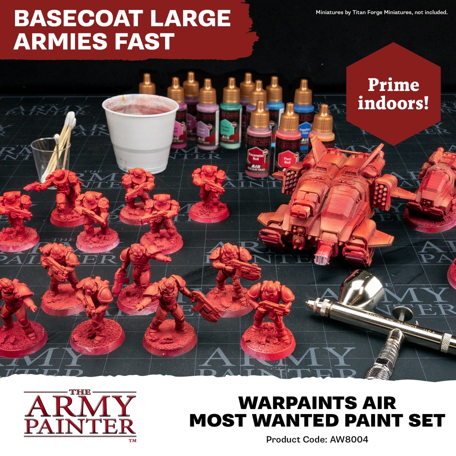 The Army Painter: Warpaints Air Most Wanted Set (AW8004) The Army Painter: Warpaints Air Most Wanted Set (AW8004) -Gnomish Bazaar AW8004 PROMO05