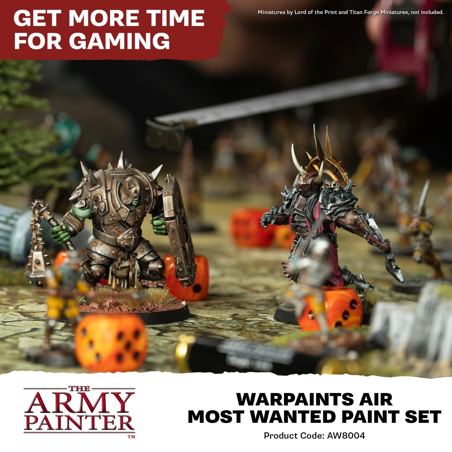 The Army Painter: Warpaints Air Most Wanted Set (AW8004) The Army Painter: Warpaints Air Most Wanted Set (AW8004) -Gnomish Bazaar AW8004 PROMO08