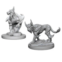 Wizkids D&D Nolzur's Marvelous Miniatures: Blink Dogs (72568)