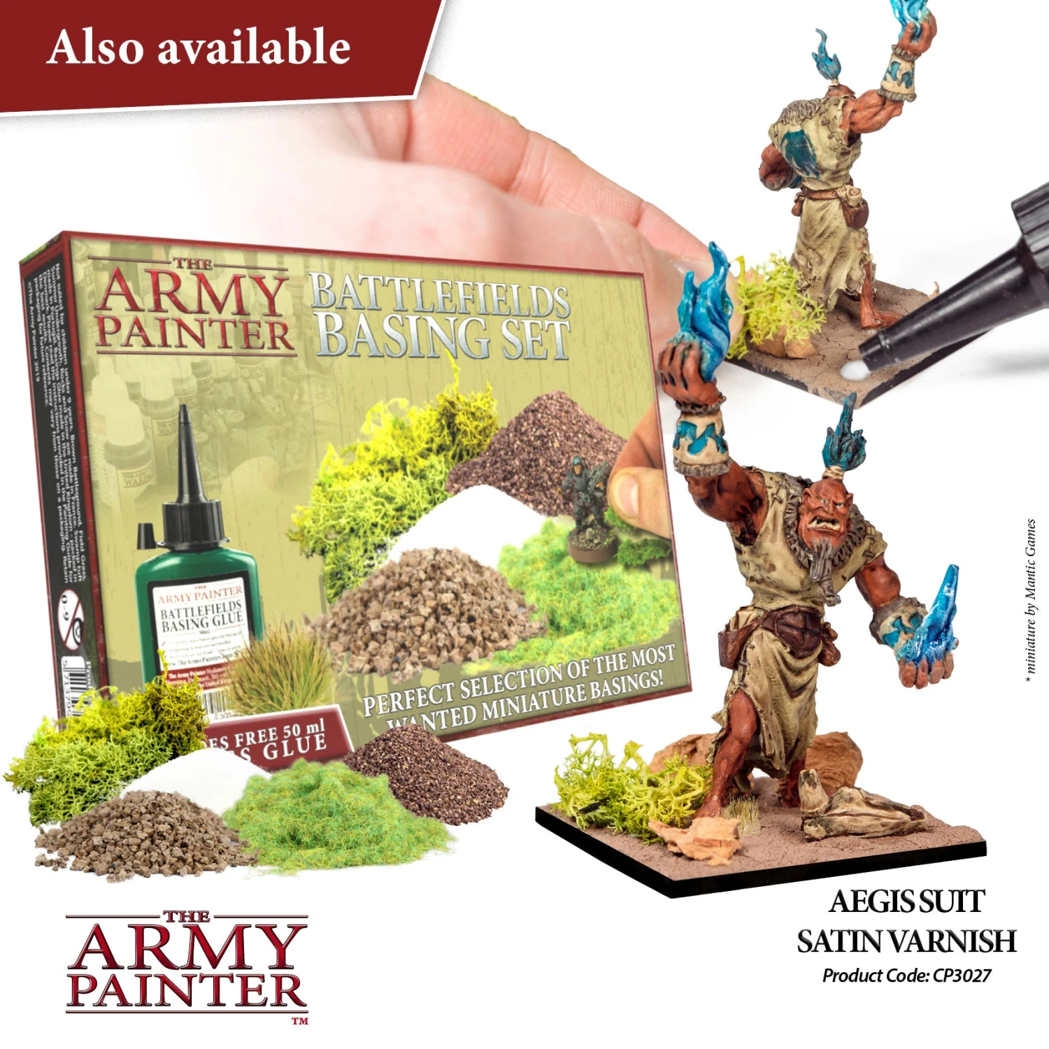 The Army Painter Colour Primer: Aegis Suit Satin Varnish (400ml) (CP3027) - SLOW SHIPPING, READ SHIPPING RESTRICTIONS BEFORE BUYING The Army Painter Colour Primer: Aegis Suit Satin Varnish (400ml) (CP3027) - SLOW SHIPPING, READ SHIPPING RESTRICTIONS BEFORE BUYING -Gnomish Bazaar CP3027AegisSuitSatinVarnish06