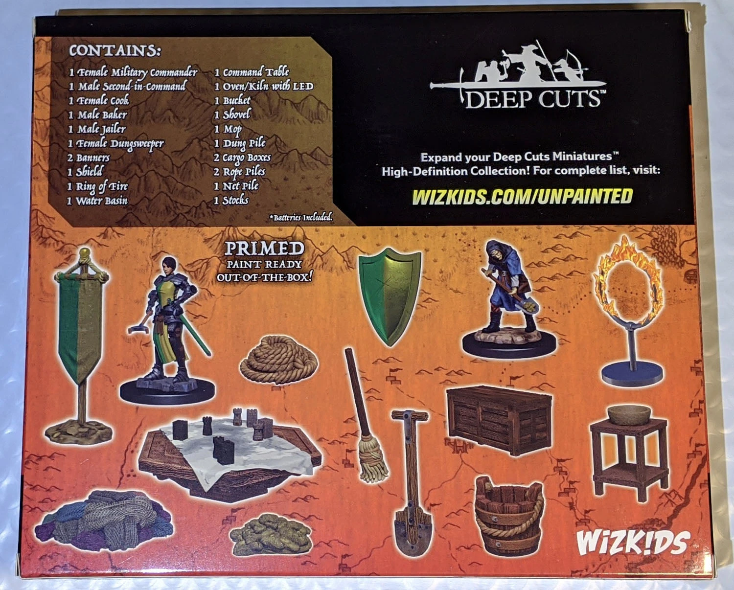 WizKids Deep Cuts: Castle - Kingdom Retainers (90121) WizKids Deep Cuts: Castle - Kingdom Retainers (90121) -Gnomish Bazaar Castle KingdomRetainers2