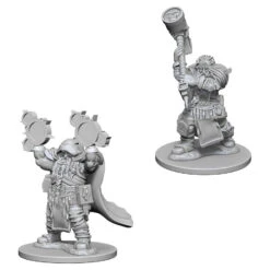 Wizkids D&D Nolzur's Marvelous Miniatures: Dwarf Cleric (Male) (72624)