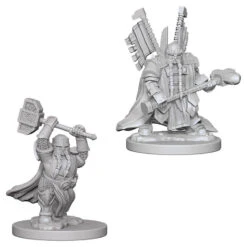 Wizkids D&D Nolzur's Marvelous Miniatures: Dwarf Paladin (Male) (72630)
