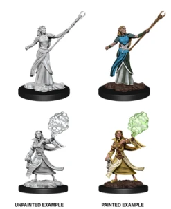 Wizkids D&D Nolzur's Marvelous Miniatures: Female Elf Sorcerer (90054)