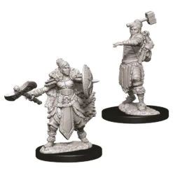 Wizkids D&D Nolzur's Marvelous Miniatures: Female Half Orc Barbarian (73703)