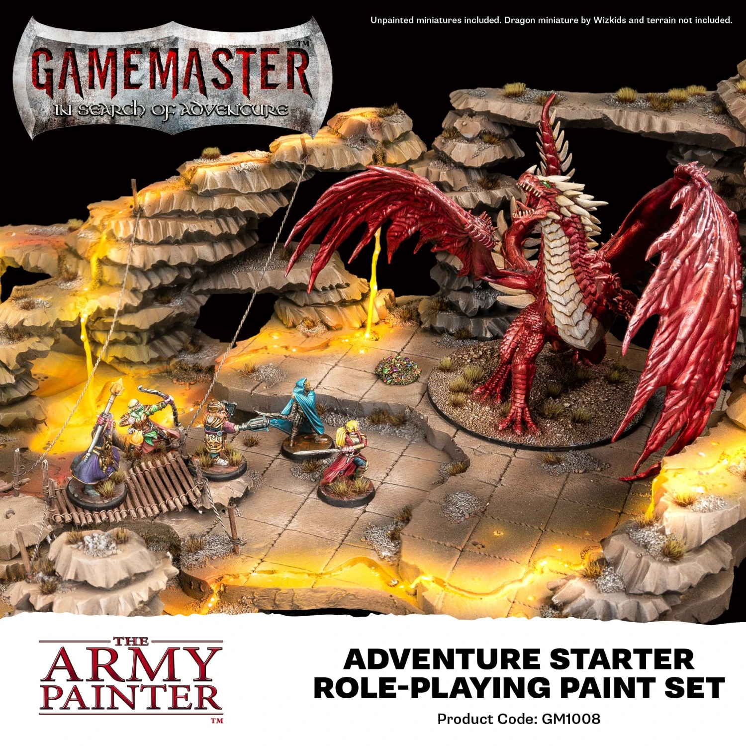 The Army Painter GameMaster: Adventure Starter Role-Playing Paint Set (GM1008) The Army Painter GameMaster: Adventure Starter Role-Playing Paint Set (GM1008) -Gnomish Bazaar GM1008 Adventure Starter Role playing Paint Set PROMO retail 8