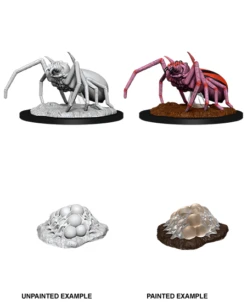Wizkids D&D Nolzur's Marvelous Miniatures: Giant Spider & Egg Clutch (90077)