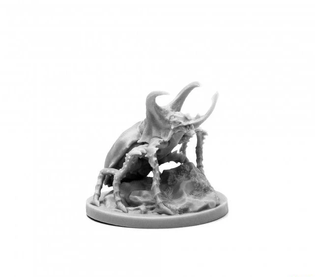 Reaper Bones Black: Giant Rhino Beetle (44138) Reaper Bones Black: Giant Rhino Beetle (44138) -Gnomish Bazaar GiantRhinoBeetle