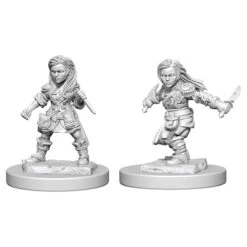 Wizkids D&D Nolzur's Marvelous Miniatures: Halfling Rogue (Female) (72627)