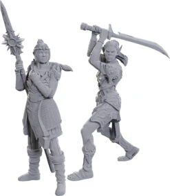 Wizkids D&D Nolzur's Marvelous Miniatures: Special Ed. Baldur's Gate 3 - Lae'zel & Shadowheart (96365)