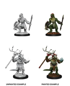 Wizkids D&D Nolzur's Marvelous Miniatures: Lizardfolk & Shaman (90074)