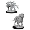 Wizkids D&D Nolzur's Marvelous Miniatures: Mastiff & Shadow Mastiff (90017)