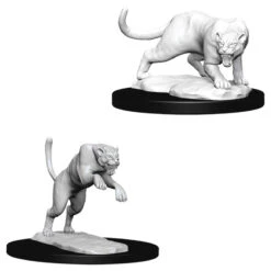 Wizkids D&D Nolzur's Marvelous Miniatures: Panther & Leopard (73404)