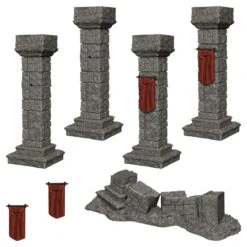 WizKids Deep Cuts: Pillars & Banners (90046) - Unpainted