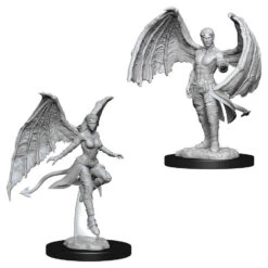 Wizkids D&D Nolzur's Marvelous Miniatures: Succubus & Incubus (73841)