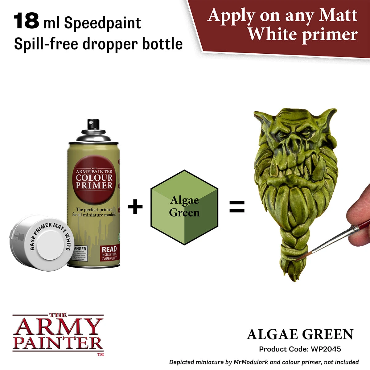The Army Painter Speedpaint 2.0: Algae Green (WP2045) The Army Painter Speedpaint 2.0: Algae Green (WP2045) -Gnomish Bazaar WP2045 AlgaeGreen img2