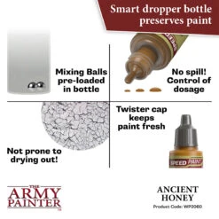 The Army Painter Speedpaint 2.0: Ancient Honey (WP2060) -Gnomish Bazaar WP2060 AncientHoney img5