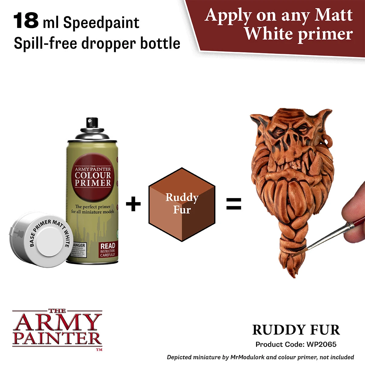 The Army Painter Speedpaint 2.0: Ruddy Fur (WP2065) The Army Painter Speedpaint 2.0: Ruddy Fur (WP2065) -Gnomish Bazaar WP2065 RuddyFur img2
