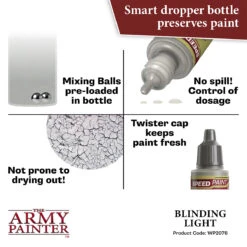 The Army Painter Speedpaint 2.0: Blinding Light (WP2076) 4 The Army Painter Speedpaint 2.0: Blinding Light (WP2076) -Gnomish Bazaar WP2076 BlindingLight img5