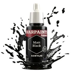 The Army Painter Warpaints Fanatic: Matt Black (WP3001)