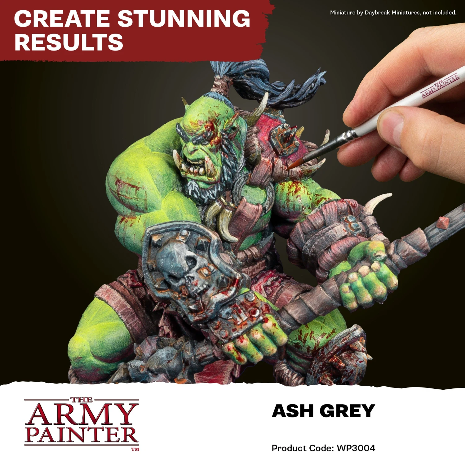 The Army Painter Warpaints Fanatic: Ash Grey (WP3004) The Army Painter Warpaints Fanatic: Ash Grey (WP3004) -Gnomish Bazaar WP3004 AshGrey Acrylics 3copy
