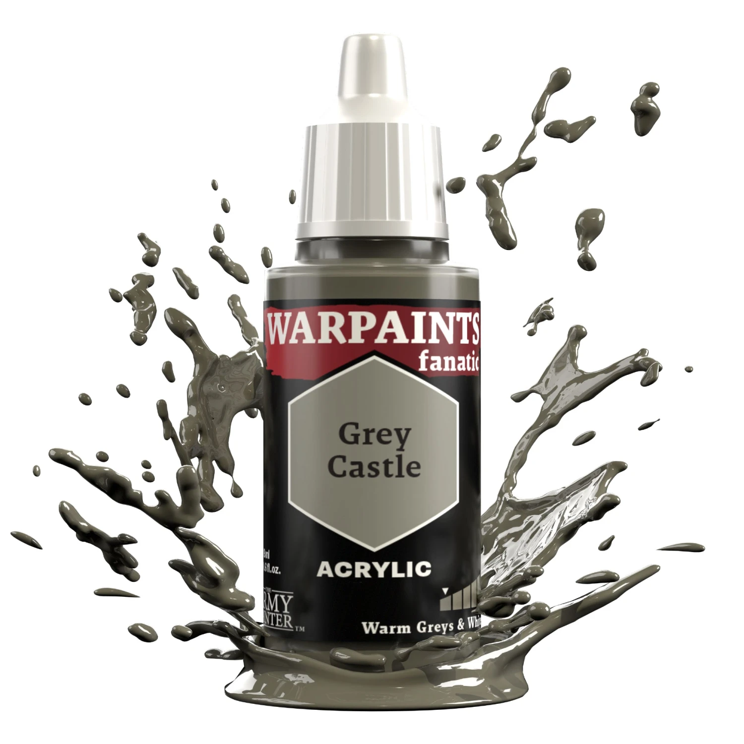 The Army Painter Warpaints Fanatic: Grey Castle (WP3007) The Army Painter Warpaints Fanatic: Grey Castle (WP3007) -Gnomish Bazaar WP3007 GreyCastle Acrylics 2copy