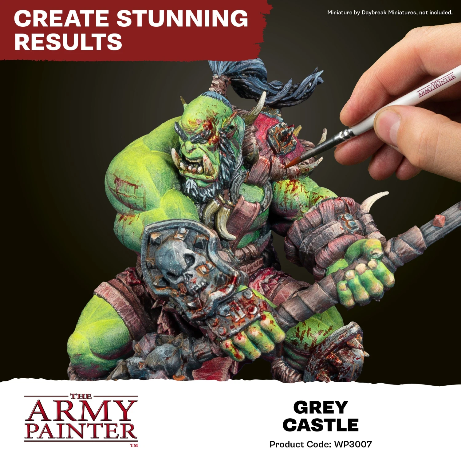 The Army Painter Warpaints Fanatic: Grey Castle (WP3007) The Army Painter Warpaints Fanatic: Grey Castle (WP3007) -Gnomish Bazaar WP3007 GreyCastle Acrylics 3copy