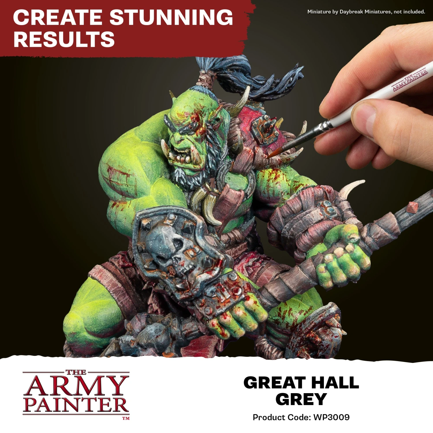 The Army Painter Warpaints Fanatic: Great Hall Grey (WP3009) The Army Painter Warpaints Fanatic: Great Hall Grey (WP3009) -Gnomish Bazaar WP3009 GreatHallGrey Acrylics 3copy