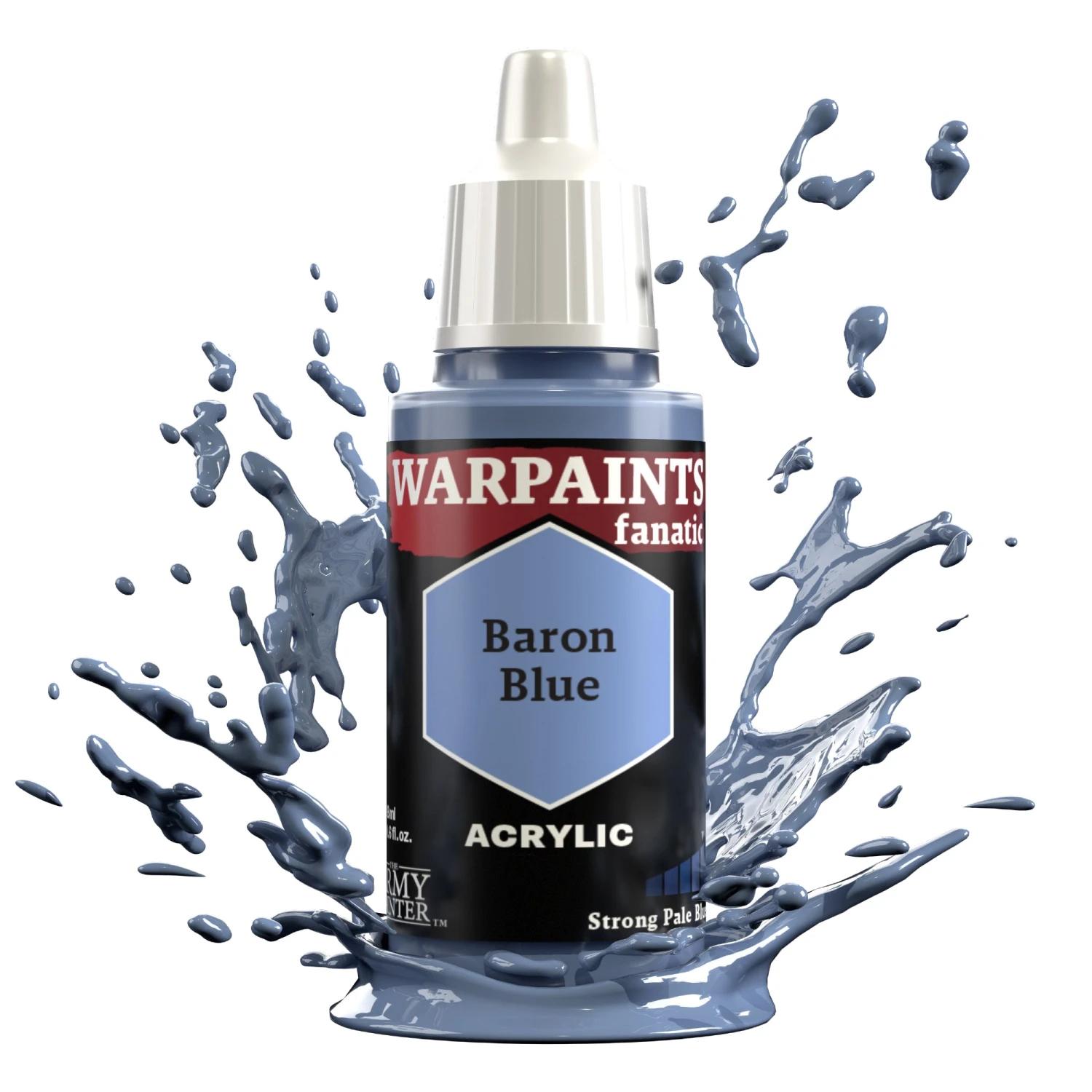 The Army Painter Warpaints Fanatic: Baron Blue (WP3023) The Army Painter Warpaints Fanatic: Baron Blue (WP3023) -Gnomish Bazaar WP3023 BaronBlue Acrylics 2copy