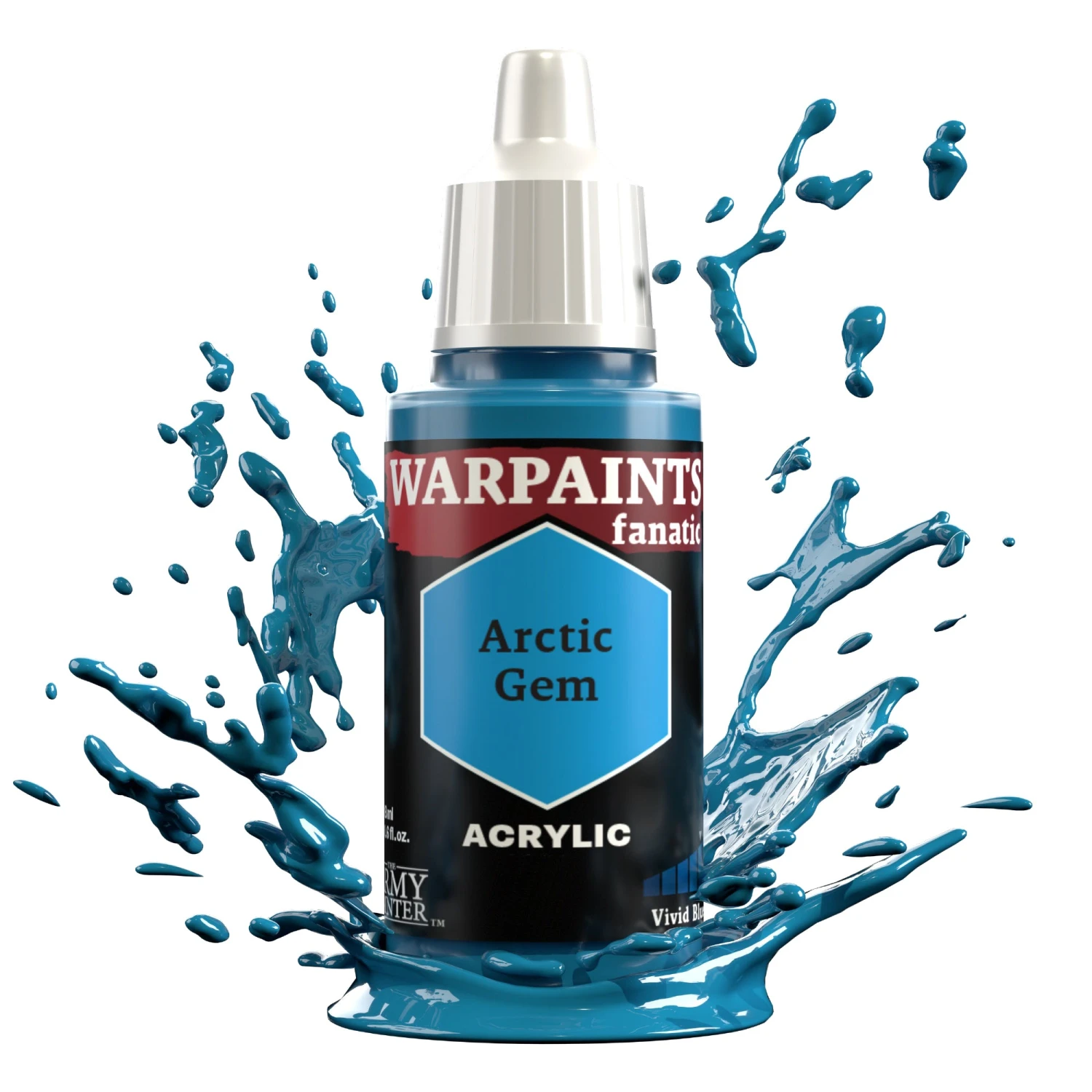 The Army Painter Warpaints Fanatic: Arctic Gem (WP3029) The Army Painter Warpaints Fanatic: Arctic Gem (WP3029) -Gnomish Bazaar WP3029 ArcticGem Acrylics 2copy