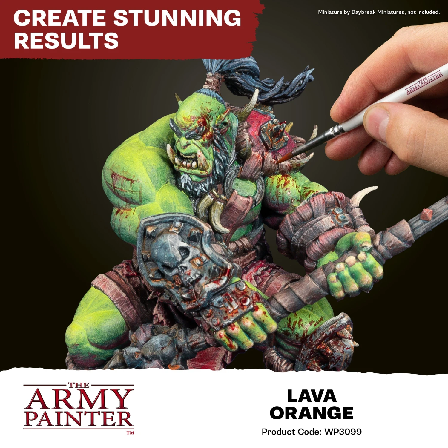 The Army Painter Warpaints Fanatic: Lava Orange (WP3099) The Army Painter Warpaints Fanatic: Lava Orange (WP3099) -Gnomish Bazaar WP3099 LavaOrange Acrylics 3copy