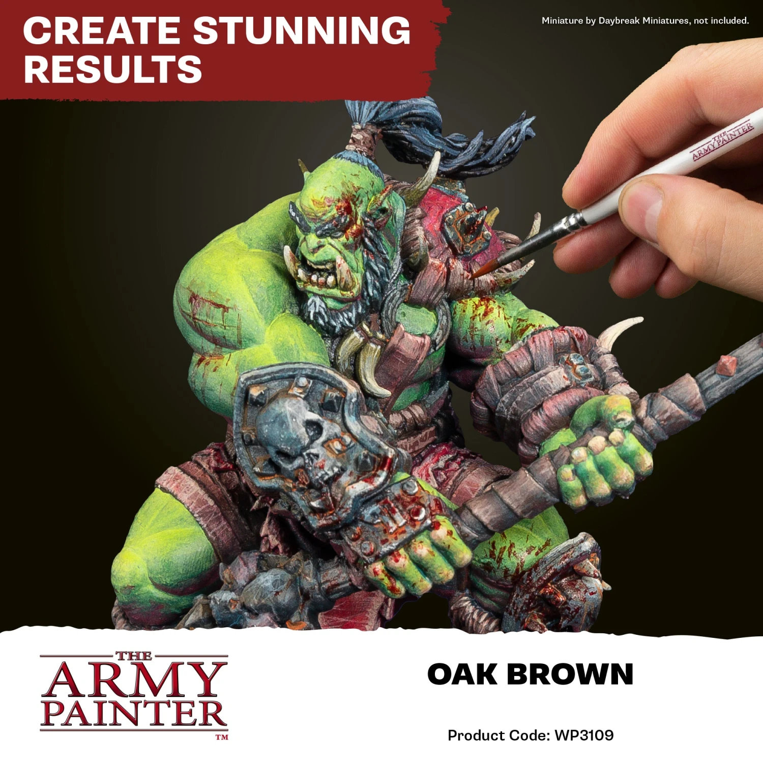 The Army Painter Warpaints Fanatic: Oak Brown (WP3109) The Army Painter Warpaints Fanatic: Oak Brown (WP3109) -Gnomish Bazaar WP3109 OakBrown Acrylics 3copy