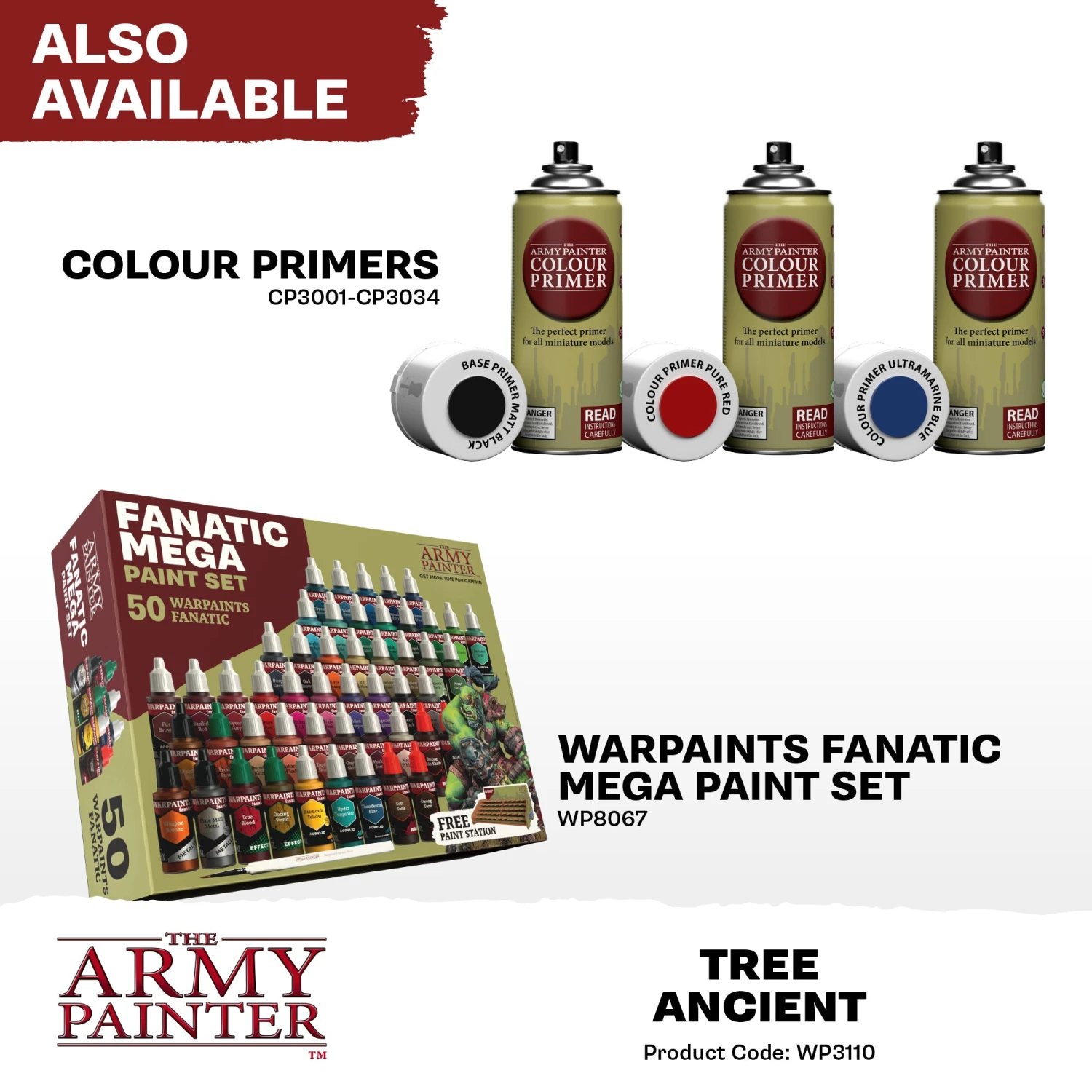 The Army Painter Warpaints Fanatic: Tree Ancient (WP3110) The Army Painter Warpaints Fanatic: Tree Ancient (WP3110) -Gnomish Bazaar WP3110 TreeAncient Acrylics 7copy