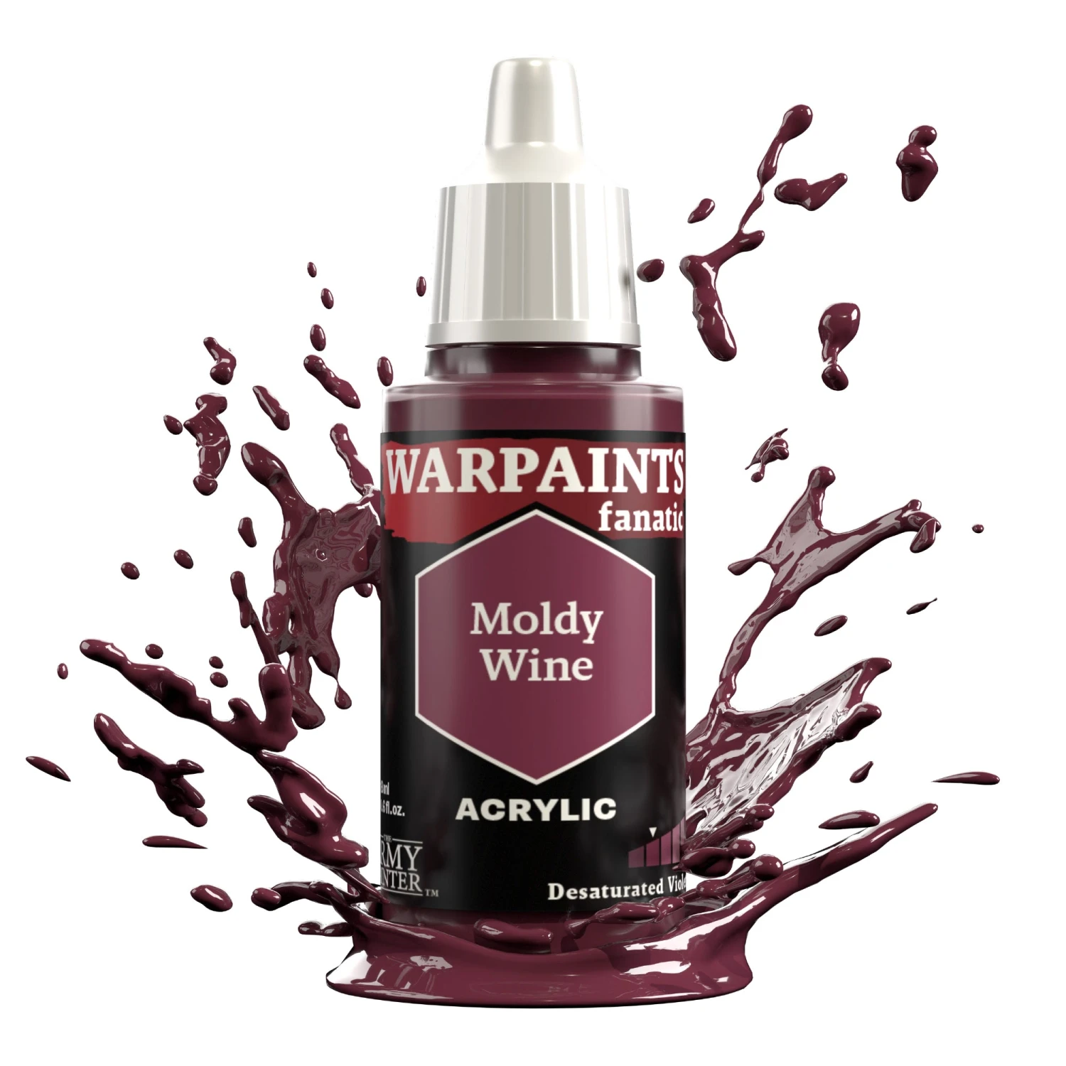 The Army Painter Warpaints Fanatic: Moldy Wine (WP3140) The Army Painter Warpaints Fanatic: Moldy Wine (WP3140) -Gnomish Bazaar WP3140 MoldyWine Acrylics 2copy