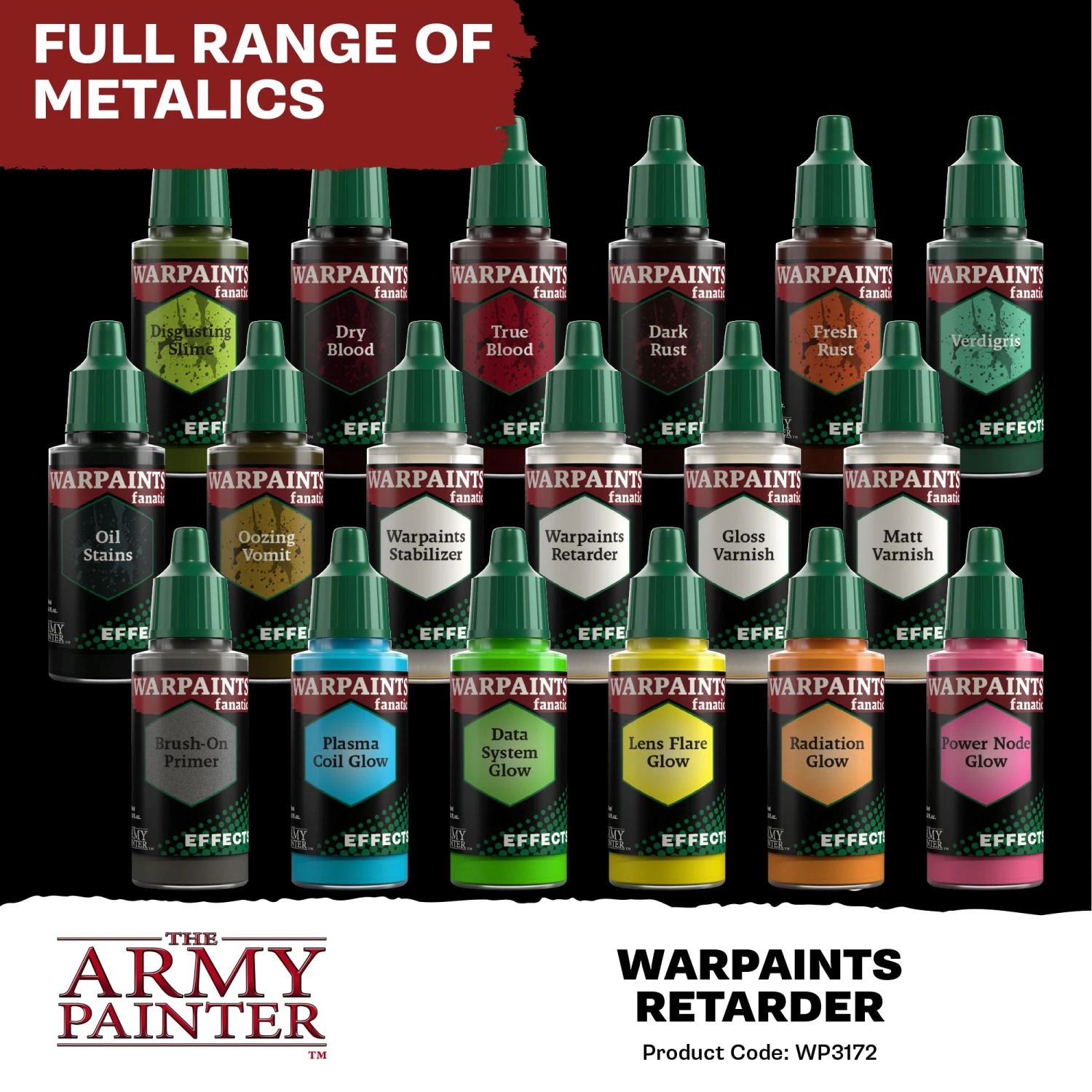 The Army Painter Warpaints Fanatic Effects: Warpaints Retarder (WP3172) The Army Painter Warpaints Fanatic Effects: Warpaints Retarder (WP3172) -Gnomish Bazaar WP3172 WarpaintsRetarder Effects 4copy