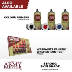 The Army Painter Warpaints Fanatic Wash: Strong Skin Shade (WP3214) 5 The Army Painter Warpaints Fanatic Wash: Strong Skin Shade (WP3214) -Gnomish Bazaar WP3214 StrongSkinShade Washes 7copy
