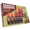 The Army Painter Warpaints Fanatic: Washes Paint Set (WP8068)