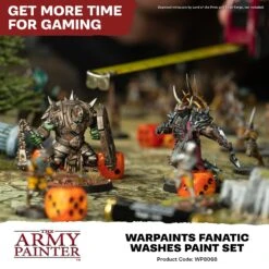 The Army Painter Warpaints Fanatic: Washes Paint Set (WP8068) -Gnomish Bazaar WP8068 PROMORetailers08