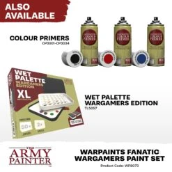 The Army Painter Warpaints Fanatic: Wargamers Paint Set (WP8073) 6 The Army Painter Warpaints Fanatic: Wargamers Paint Set (WP8073) -Gnomish Bazaar WP8073 PROMORetailers08