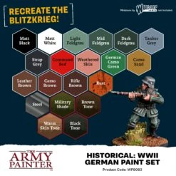 The Army Painter Historical: World War II German Paint Set (WP8083) -Gnomish Bazaar WP8083 PROMO03