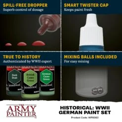 The Army Painter Historical: World War II German Paint Set (WP8083) -Gnomish Bazaar WP8083 PROMO04