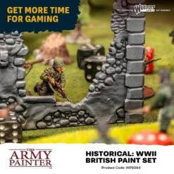 The Army Painter Historical: World War II British Paint Set (WP8084) -Gnomish Bazaar WP8084 PROMO05
