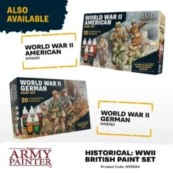 The Army Painter Historical: World War II British Paint Set (WP8084) -Gnomish Bazaar WP8084 PROMO06