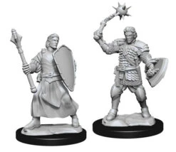 Wizkids Critical Role Unpainted Miniatures: Human Clovis Concord Cleric (Male) (90385)